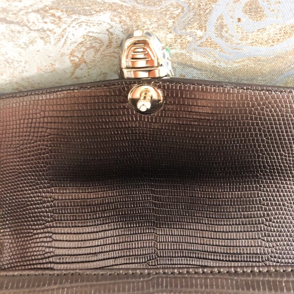 Bulgari Bvlgari Serpenti Lizard Bronze MetallicBag - Picture 9 of 16